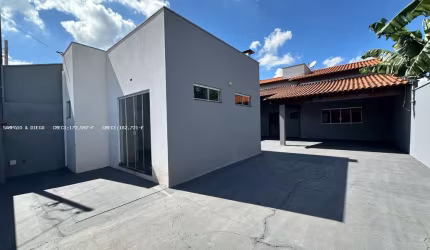 Casa para Venda em Jaboticabal, Jardim Morada Nova, 3 dormitórios, 2 banheiros, 2 vagas