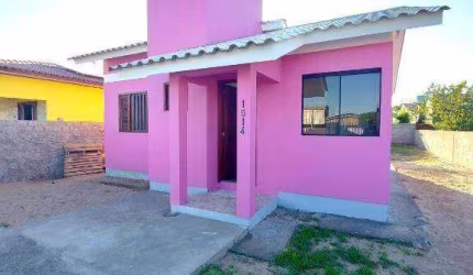 Casa de laje com 2 dormitórios à venda, 50 m² por R$ 318.000 - Jardim Atlântico - Balneário Arroio do Silva/SC