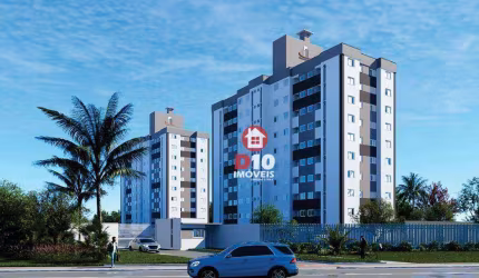 Apartamento com 2 dormitórios à venda, 55 m² por R$ 329.592,00 - Jardim Das Avenidas - Araranguá/SC