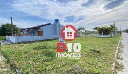 Terreno Escriturado de Esquina com 300m² no Bairro Areias Brancas – Arroio do Silva/SC.