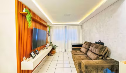 Apartamento nascente no Manoel Dias Branco com 68m², 3 quartos e 2 vagas