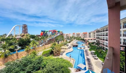 Apartamento a venda no Porto das Dunas com 120m² em frente ao Beach Park.