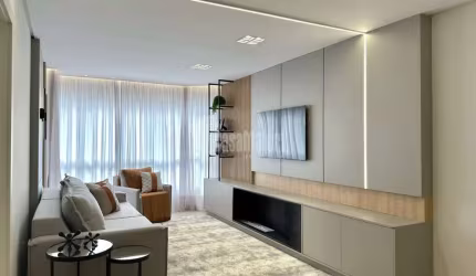 Apartamento mobiliado com 2 dormitórios próximo ao Centro de Bento Gonçalves