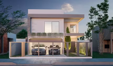 Projeto Residencial - Residência Facile com 166,48m²