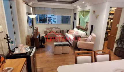 Apartamento com 2 quartos suite e com cozinha, 106 m², Pompeia, Santos