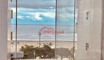 Apartamento Mobiliado Frente ao mar no José Menino - SantosSP