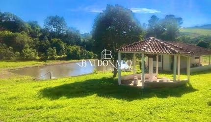 Chácara em Itapeva 5.041,30m² com escritura, lago e vista para montanha