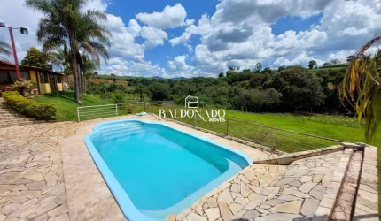 CHÁCARA EM TOLEDO MG À VENDA 15.000M² CACHOEIRA RIO 4 QUARTOS