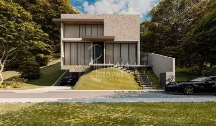 Alphasítio - Casa com 440m², 4 suítes, espaço gourmet e piscina no Alphasítio
