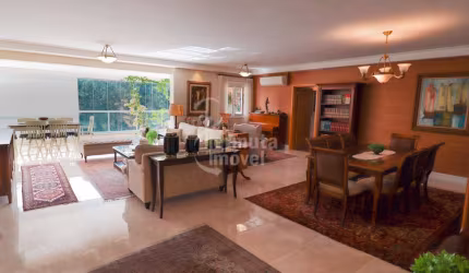 Boulevard Tamboré - Apartamento à venda com  224m² , 4 suítes, sala de estar, sala de jantar, varanda, living  e 4 vagas de garagem no Boulevard