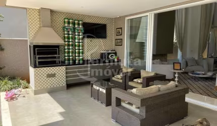 Residencial Villa Solaia - Casa com 418m², 4 suítes, escritório, piscina e área de lazer no  Vila Solaia