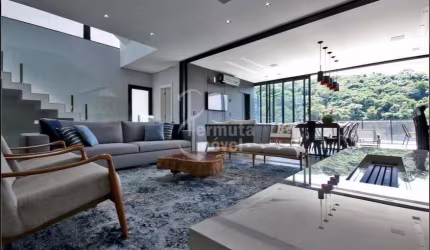 Alphasítio - Casa à venda com  500 m²; 5 suítes, sala de estar e jantar, dependência de empregados e  garagem para 4 carros  no Alphasítio