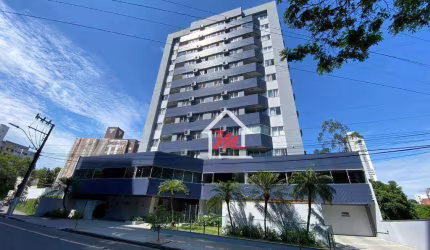 Apartamento com 1 dormitório para alugar, 74 m² por R$ 2.037,50/mês - Victor Konder - Blumenau/SC