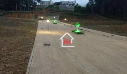 Terreno em condomínio fechado já com projeto incluso, no bairro Agua Verde em Blumenau.