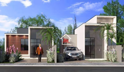 Casa com 2 dormitórios à venda, 63 m² por R$ 365.000,00 - Velha - Blumenau/SC
