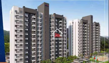 Apartamento com 2 dormitórios à venda, 64 m² por R$ 286.496,00 - Itoupavazinha - Blumenau/SC