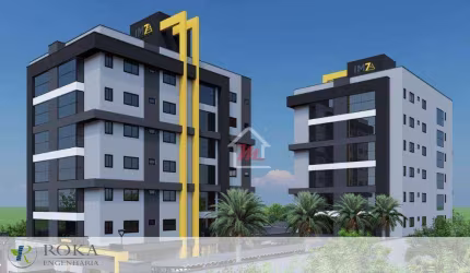 Apartamento com 2 dormitórios à venda, 62 m² por R$ 357.781,58 - Nações - Indaial/SC