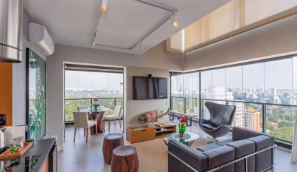 Agradável duplex para venda com 1 quarto, sendo 1 suíte, 89.7m²