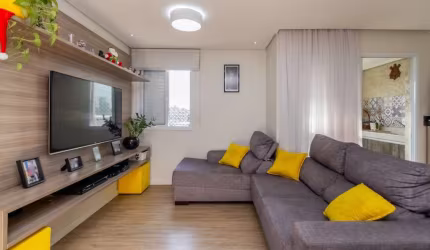 Aconchegante apartamento tipo para venda com 2 quartos, sendo 1 suíte, 67m²