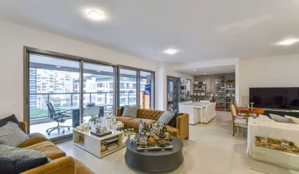 Funcional apartamento tipo para venda com 3 quartos, sendo 3 suítes, 186m²