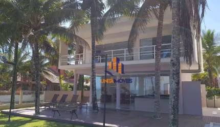 Linda casa em condomínio, Pé na areia -  com 4 suítes à venda, 324 m² por R$ 6.500.000 - Santa Cruz - Ubatuba/SP