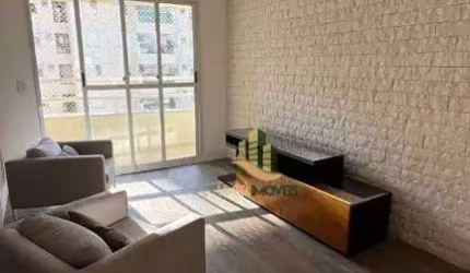 Apartamento com 2 dormitórios para alugar, 74 m² por R$ 4.668,00/mês - Jardim Aquarius - São José dos Campos/SP