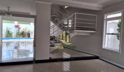 Sobrado com 4 dormitórios para alugar, 285 m² por R$ 14.959,00/mês - Jardim Aquarius - São José dos Campos/SP