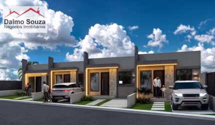 Casa com 2 dormitórios à venda, 50 m² por R$ 350.000,00 - Santo Inácio - Esteio/RS