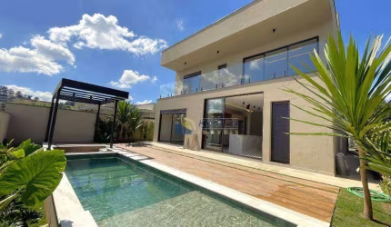 CASA TÉRREA NOVA à VENDA com 4 Suítes, Piscina e Área Gourmet Integrada no INTERIOR em CONDOMÍNIO FECHADO tipo CLUBE no VALE DAS ÁGUAS em BRAGANÇA