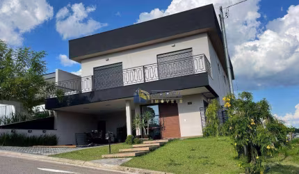 Sobrado Novo à Venda com 4 Suítes, Piscina, Área Gourmet Integrada na Parte mais Alta do Condomínio Tipo Clube Vale das Águas!!