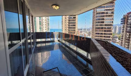 Atlântico Sul, apartamento 4 quartos na praia da Barra com infraestrutura