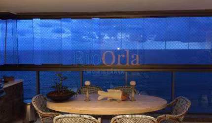 Costa del Sol, frontal, apt 4 quartos com infraestrutura na Orla da praia.
