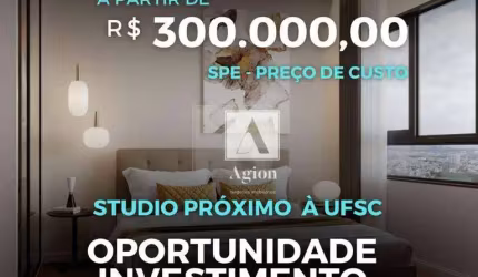 Studio à venda, 30 m² por R$ 300.000 - Trindade - Florianópolis/SC