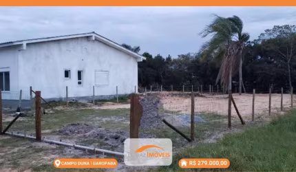 Terreno à venda na CAMPO DUNA, 89, Campo Duna, Garopaba, 470 m2 por R$ 279.000
