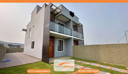 Casa com 2 quartos à venda na Loteamento Quinta dos Guimarães, 32, Povoado de Nova Brasília, Imbituba, 83 m2 por R$ 440.000