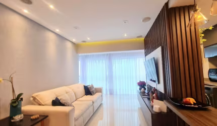 Apartamento no  de 2 quartos no Gonzaga mobiliado e com Lazer completo !!