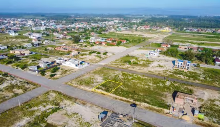 Terreno à venda, 375 m² por R$ 290.000,00 - Turimar - Balneário Gaivota/SC