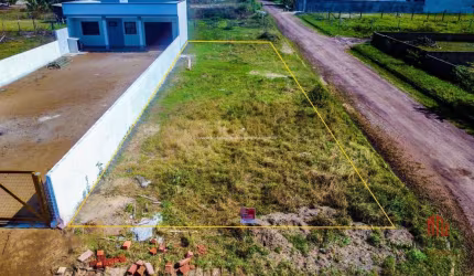 Terreno à venda, 310 m² por R$ 180.000,00 - Brilhamares - Balneário Gaivota/SC