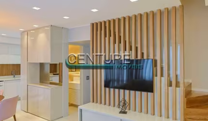 Apartamento duplex - de 2 suítes- totalmente mobiliado e vista panorâmica