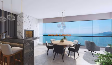 Apartamento com 4 suítes e linda vista mar à venda, 189 m² por R$ 4.849.264 - Perequê - Porto Belo/SC