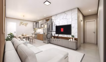 Apartamento à venda em Brusque-SC, bairro Azambuja: 2 quartos, 1 suíte, 2 salas, 2 banheiros, 1 vaga, 72,46m².