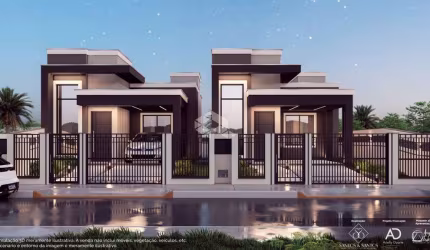 CASA 01 TÉRREA RESIDENCIAL SANTOS XCII LOTEAMENTO BOSQUE DA MATA