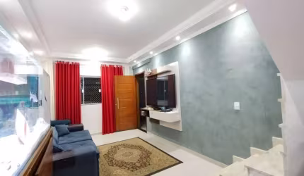 Sobrado com 4 dormitórios à venda, 191 m² por R$ 690.000,00 - Jardim Santa Lídia - Mauá/SP