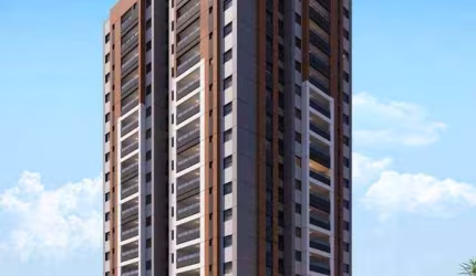 Apartamento com 3 dormitórios à venda, 91 m² por R$ 757.475,00 - Matriz - Mauá/SP