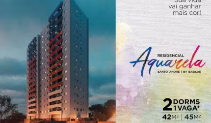 Apartamento com 2 dormitórios à venda, 42 m² por R$ 316.300,00 - Vila Palmares - Santo André/SP