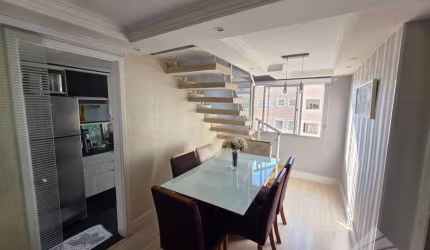 Cobertura com 2 dormitórios à venda, 92 m² por R$ 380.000,00 - Parque São Vicente - Mauá/SP