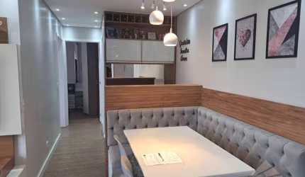 Apartamento com 2 dormitórios à venda, 52 m² - Vila Falchi - Mauá/SP