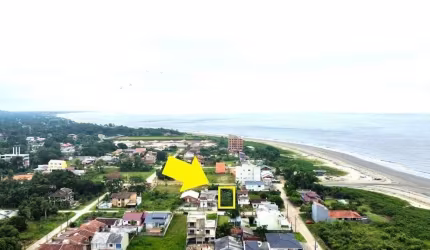 OPORTUNIDADE TERRENO NO BRANDALIZE  A MENOS DE 70 METROS DA PRAIA
