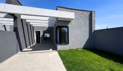 Casa nova MOBILIADA - Barra do Saí
