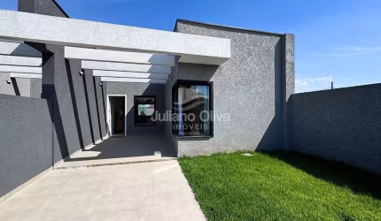 Casa nova MOBILIADA - Barra do Saí